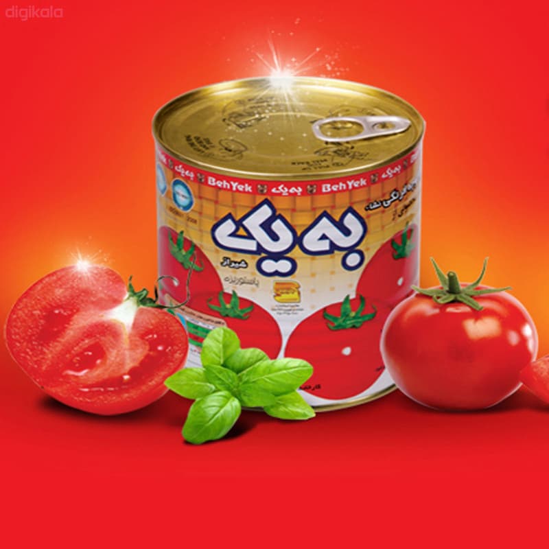 رب گوجه فرنگی به یک با کیفیت مناسب و طعم طبیعی